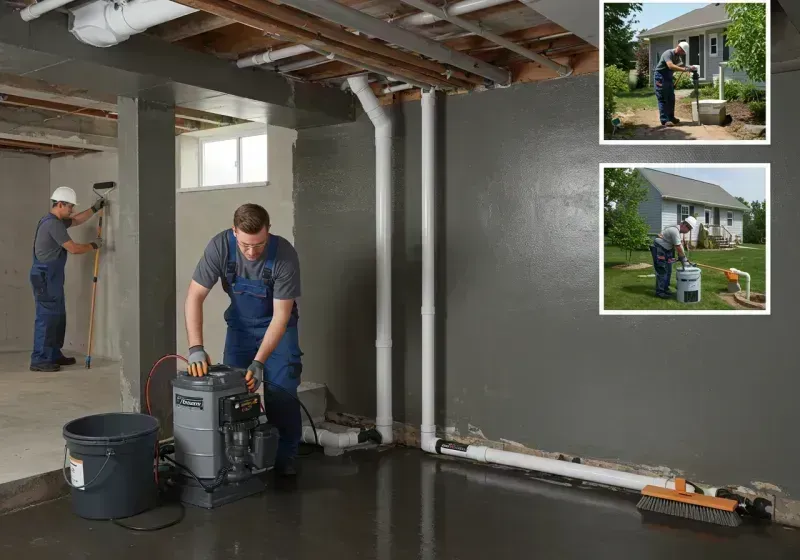 Basement Waterproofing and Flood Prevention process in Hardinsburg, KY